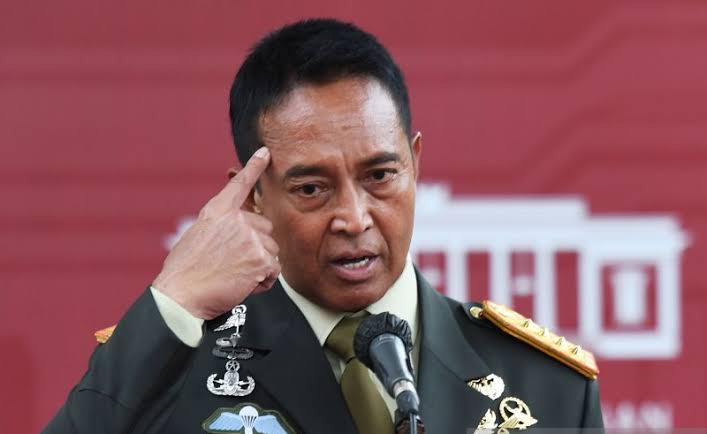 Panglima TNI Jenderal Andika Perkasa Marahi Kolonel karena Sibuk Main Handphone Saat Rapat
