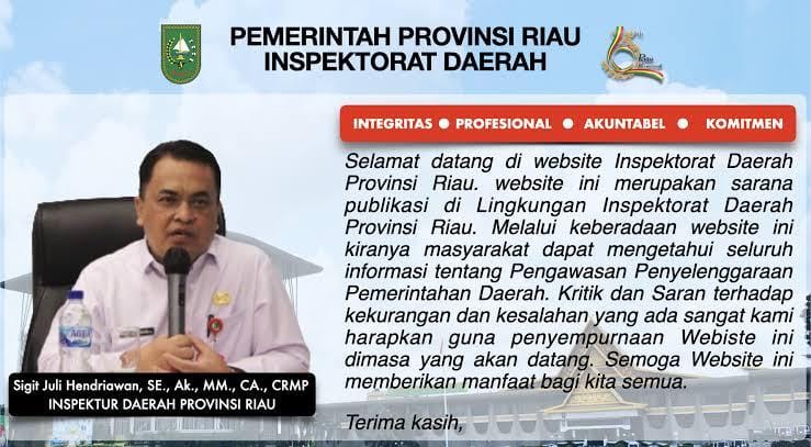 Skandal Dugaan Gratifikasi Tim Audit Inspektorat Riau, Biro Hukum Pemprov 