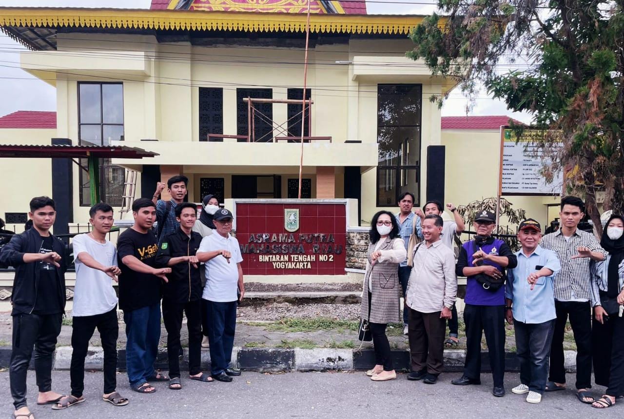 Renovasi Asrama Mahasiswa Riau di Yogyakarta Mangkrak: Kami Malu Pak Gubernur!