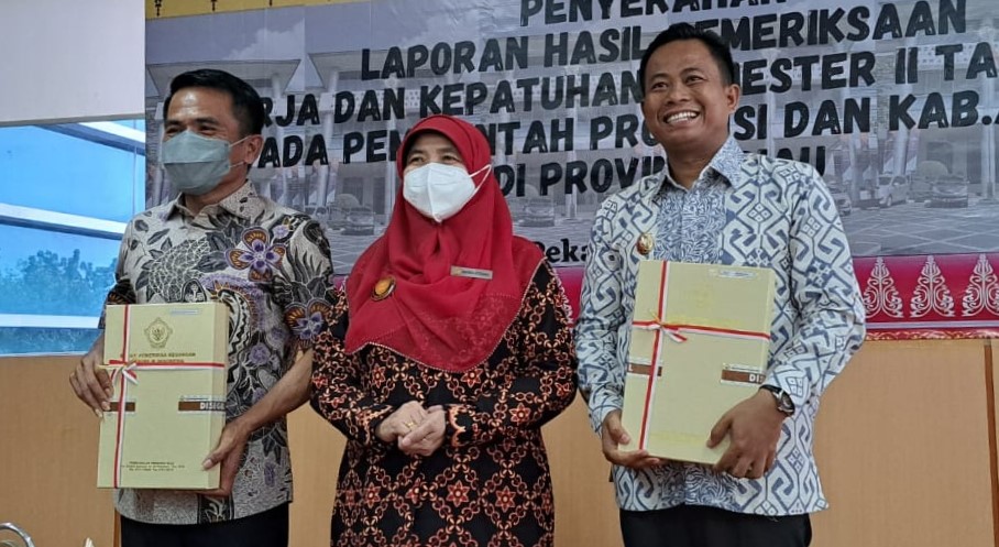 Ketua DPRD Rohil Terima LHP Kinerja Efektivitas Manajemen Aset dari BPK Riau, Segera Bentuk Panitia Kerja