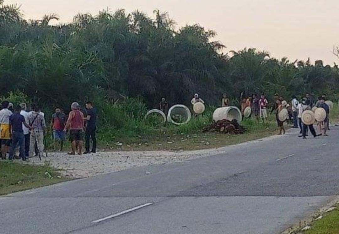 Bentrok Pecah Kembali di Kebun PT Duta Swakarya Indah di Siak, 3 Korban Alami Luka