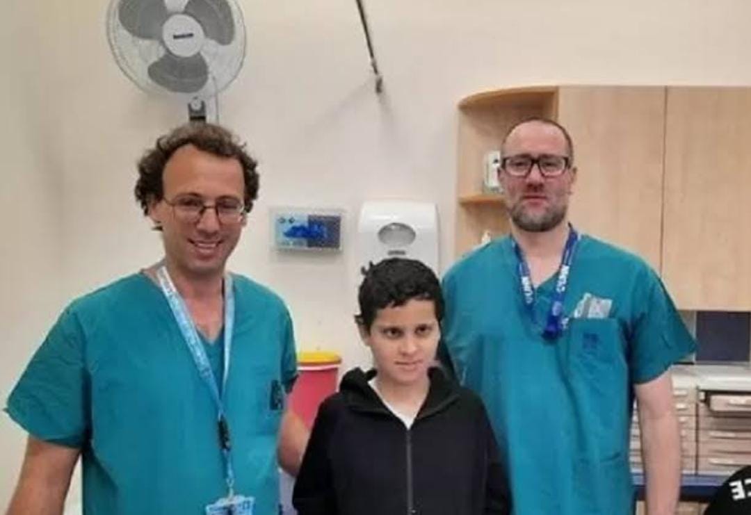 Ajaib! Tim Dokter Israel Berhasil Sambungkan Kepala Anak Palestina yang Nyaris Putus
