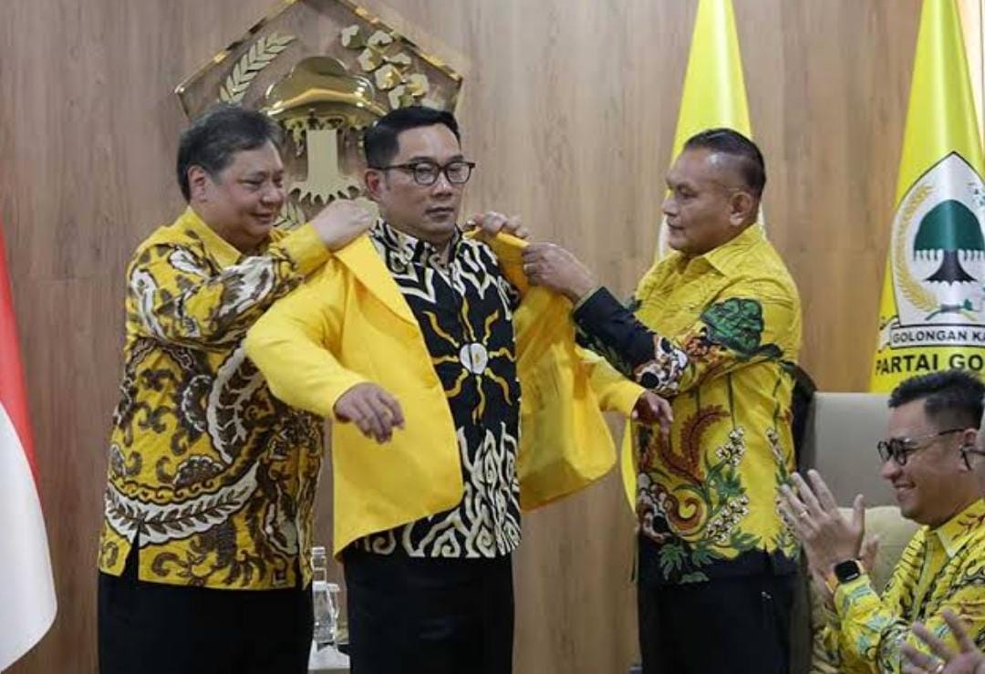 Ridwan Kamil Diancang-ancang Duet dengan Ganjar, Golkar Main Politik Dua Kaki?