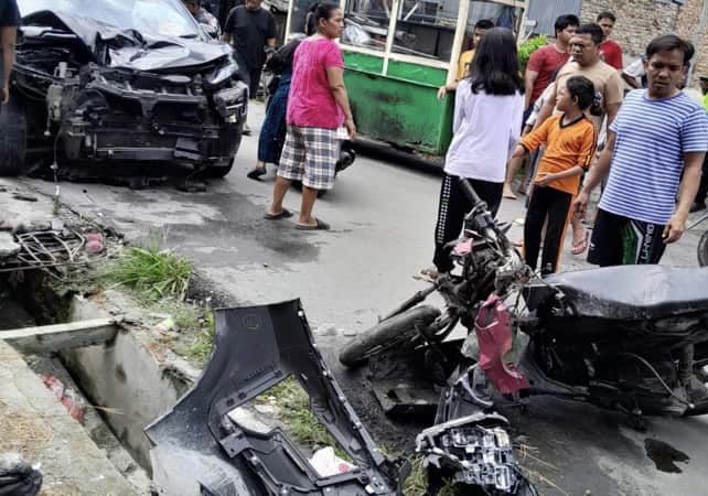 Kronologi Kecelakaan Beruntun Xpander Seruduk Pengendara Motor dan Pejalan Kaki di Pekanbaru, 1 Tewas