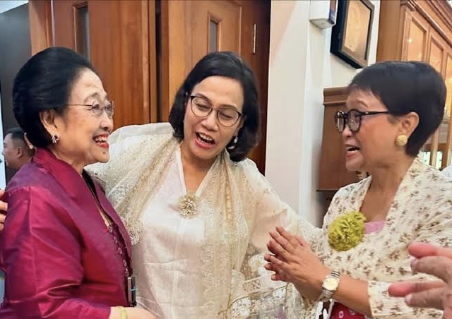 Sri Mulyani Unggah Potret Keakraban Bareng Megawati dan Retno, Politikus Senior PDIP: Lahir dari Spontanitas Persahabatan