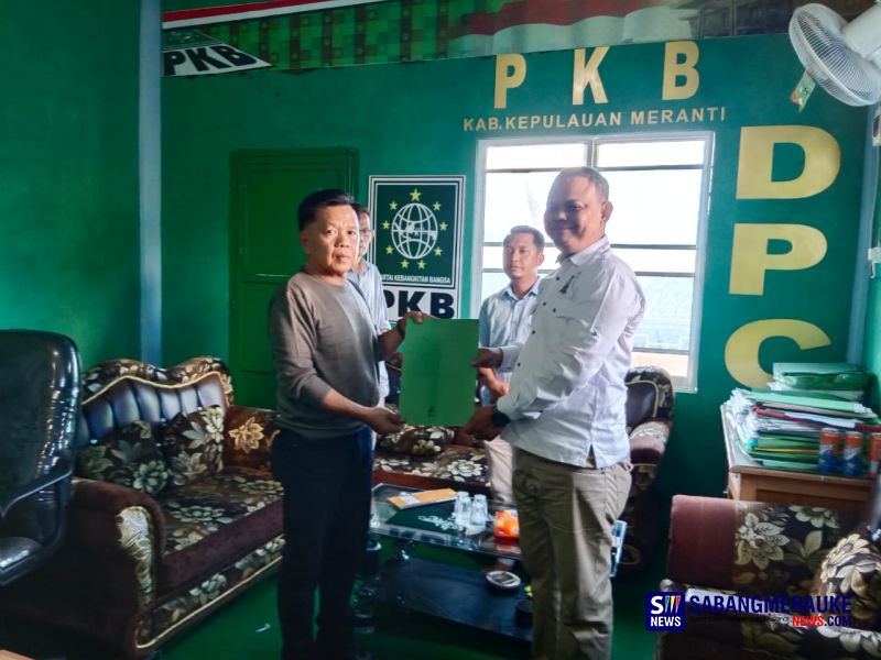 Asmar Kembalikan Berkas Penjaringan Bakal Calon Bupati ke DPC PKB Kepulauan Meranti, Bukti Kesetiaan Sebagai Kader Partai